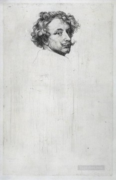 Autorretrato 1630 pintor de la corte barroca Anthony van Dyck Pinturas al óleo